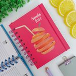 Agenda 2024 Executiva Colorida Frutas 10 x 14,1 cm 168 Folhas - Interponte