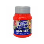 Tinta para Tecido 37 ml Vermelho Fogo (507) - Acrilex