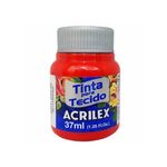 Tinta para Tecido 37 ml Vermelho Tomate (583) - Acrilex