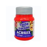 Tinta para Tecido 37 ml Vermelho Vivo (541) - Acrilex