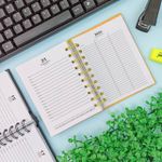 Agenda 2024 Espiral Colorida 12,9 cm x 17,9 cm 168 Folhas - Interponte