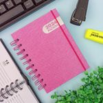 Agenda 2024 Espiral Colorida 12,9 cm x 17,9 cm 168 Folhas - Interponte