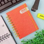 Agenda 2024 Espiral Colorida 12,9 cm x 17,9 cm 168 Folhas - Interponte