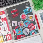 Caderno Universitário Espiral Capa Dura Coca Cola Connect 10 Matérias 20 x 27,5 cm 160 Folhas - Tilibra