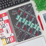 Caderno Universitário Espiral Capa Dura Coca Cola Connect 10 Matérias 20 x 27,5 cm 160 Folhas - Tilibra