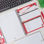 Caderno Universitário Espiral Capa Dura Coca Cola Connect 10 Matérias 20 x 27,5 cm 160 Folhas - Tilibra