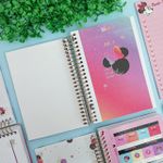 Agenda Espiral Diária Minnie 2024 12,9 cm x 18,7 cm 176 Folhas - Tilibra
