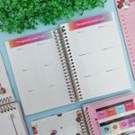 Agenda Espiral Diária Minnie 2024 12,9 cm x 18,7 cm 176 Folhas - Tilibra