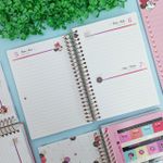 Agenda Espiral Diária Minnie 2024 12,9 cm x 18,7 cm 176 Folhas - Tilibra