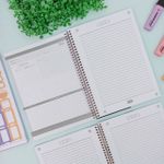Caderno Universitário Espiral Capa Plástica Neon Connect 1 Matéria 20 x 27,5 cm 80 Folhas - Tilibra
