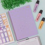 Caderno Universitário Espiral Capa Plástica Neon Connect 1 Matéria 20 x 27,5 cm 80 Folhas - Tilibra