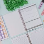 Caderno Universitário Espiral Capa Plástica Neon Connect 1 Matéria 20 x 27,5 cm 80 Folhas - Tilibra