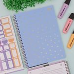 Caderno Universitário Espiral Capa Plástica Neon Connect 1 Matéria 20 x 27,5 cm 80 Folhas - Tilibra