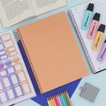 Caderno Universitário Espiral Capa Plástica Neon Connect 10 Matérias 20 x 27,5 cm 160 Folhas - Tilibra