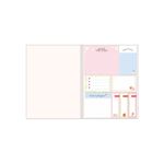 Kit Blocos Adesivos de Anotações Colorido Tili Notes Soho Tom Pastel - Tilibra