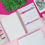Caderno Universitário Espiral Capa Dura Minnie Connect 10 Matérias 160 Folhas 20 x 27,5 cm - Tilibra