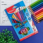Lápis de Cor Jumbo Colorpeps Strong 12 cores - Maped