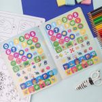 Caderno de Alfabetização Matemática Primeiros Números 8 Folhas 18,9 x 24,9 cm - Tilibra