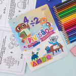 Caderno de Alfabetização Matemática Divisão 8 Folhas 18,9 x 24,9 cm - Tilibra