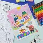 Caderno de Alfabetização Contornar 8 Folhas 18,9 x 24,9 cm - Tilibra