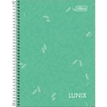 Caderno 1/4 Lunix Colorido Espiral Capa Dura 14 x 20 cm 80 Folhas - Tilibra