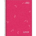 Caderno 1/4 Lunix Colorido Espiral Capa Dura 14 x 20 cm 80 Folhas - Tilibra