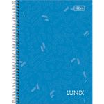 Caderno 1/4 Lunix Colorido Espiral Capa Dura 14 x 20 cm 80 Folhas - Tilibra
