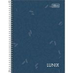 Caderno 1/4 Lunix Colorido Espiral Capa Dura 14 x 20 cm 80 Folhas - Tilibra