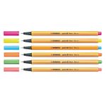Caneta Point 88 Tons Neon - Stabilo