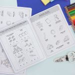 Caderno de Alfabetização Inglês 8 Folhas 18,9 x 24,9 cm - Tilibra