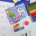 Caderno de Alfabetização Inglês 8 Folhas 18,9 x 24,9 cm - Tilibra