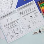 Caderno de Alfabetização Ciências Corpo Humano 8 Folhas 18,9 x 24,9 cm - Tilibra