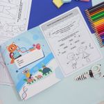 Caderno de Alfabetização Ciências Corpo Humano 8 Folhas 18,9 x 24,9 cm - Tilibra