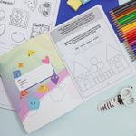 Caderno de Alfabetização Formas Geométricas 8 Folhas 18,9 x 24,9 cm - Tilibra