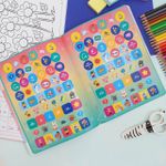 Caderno de Alfabetização Letra Cursiva 8 Folhas 18,9 x 24,9 cm - Tilibra