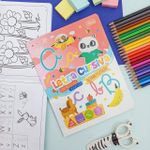 Caderno de Alfabetização Letra Cursiva 8 Folhas 18,9 x 24,9 cm - Tilibra