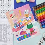 Caderno de Alfabetização Jogos e Passatempos 8 Folhas 18,9 x 24,9 cm - Tilibra
