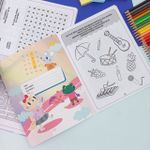 Caderno de Alfabetização Jogos e Passatempos 8 Folhas 18,9 x 24,9 cm - Tilibra