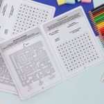 Caderno de Alfabetização Jogos e Passatempos 8 Folhas 18,9 x 24,9 cm - Tilibra