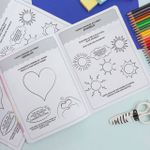 Caderno de Alfabetização Cores 8 Folhas 18,9 x 24,9 cm - Tilibra