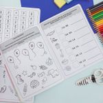 Caderno de Alfabetização Sílabas 8 Folhas 18,9 x 24,9 cm - Tilibra