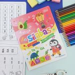 Caderno de Alfabetização Sílabas 8 Folhas 18,9 x 24,9 cm - Tilibra