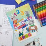 Caderno de Alfabetização Matemática 8 Folhas 18,9 x 24,9 cm - Tilibra