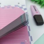Refil de Fichas para Mini Fichário Lume 14 x 17 cm 80 Folhas - DAC