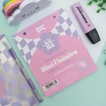 Refil de Fichas para Mini Fichário Lume 14 x 17 cm 80 Folhas - DAC