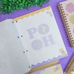Refil para Fichário Universitário Pooh 20 x 27,5 cm 96 Folhas - Dac