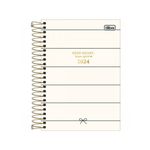 Agenda 2024 Espiral Diária West Village 14 cm x 20 cm 176 Folhas - Tilibra