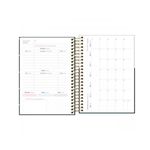 Agenda 2024 Espiral Diária West Village 14 cm x 20 cm 176 Folhas - Tilibra