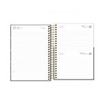 Agenda 2024 Espiral Diária West Village 14 cm x 20 cm 176 Folhas - Tilibra