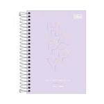 Agenda Espiral Diária 2024 Happy Colorido 14 cm x 20 cm - Tilibra